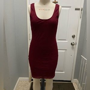 Lovely burgundy/red dress